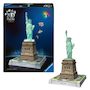 Voir la diapositive 3 : RAVENSBURGER Puzzle 3D Ravensburger Iconics Statue de la Liberté