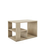 Voir la diapositive 1 : Habitat et Jardin Table basse en bois  Eros  - 80 x 40 x 50 cm - Travertin