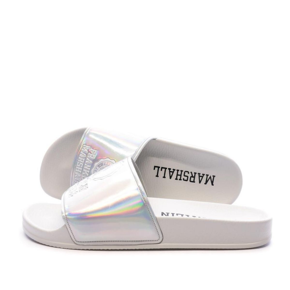 FRANKLIN MARSHALL Claquettes Argents Femme Franklin & Marshall Slipper