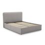 Voir la diapositive 5 : BEST MOBILIER Goyave - lit coffre - 140x190 - en tissu - sommier inclus