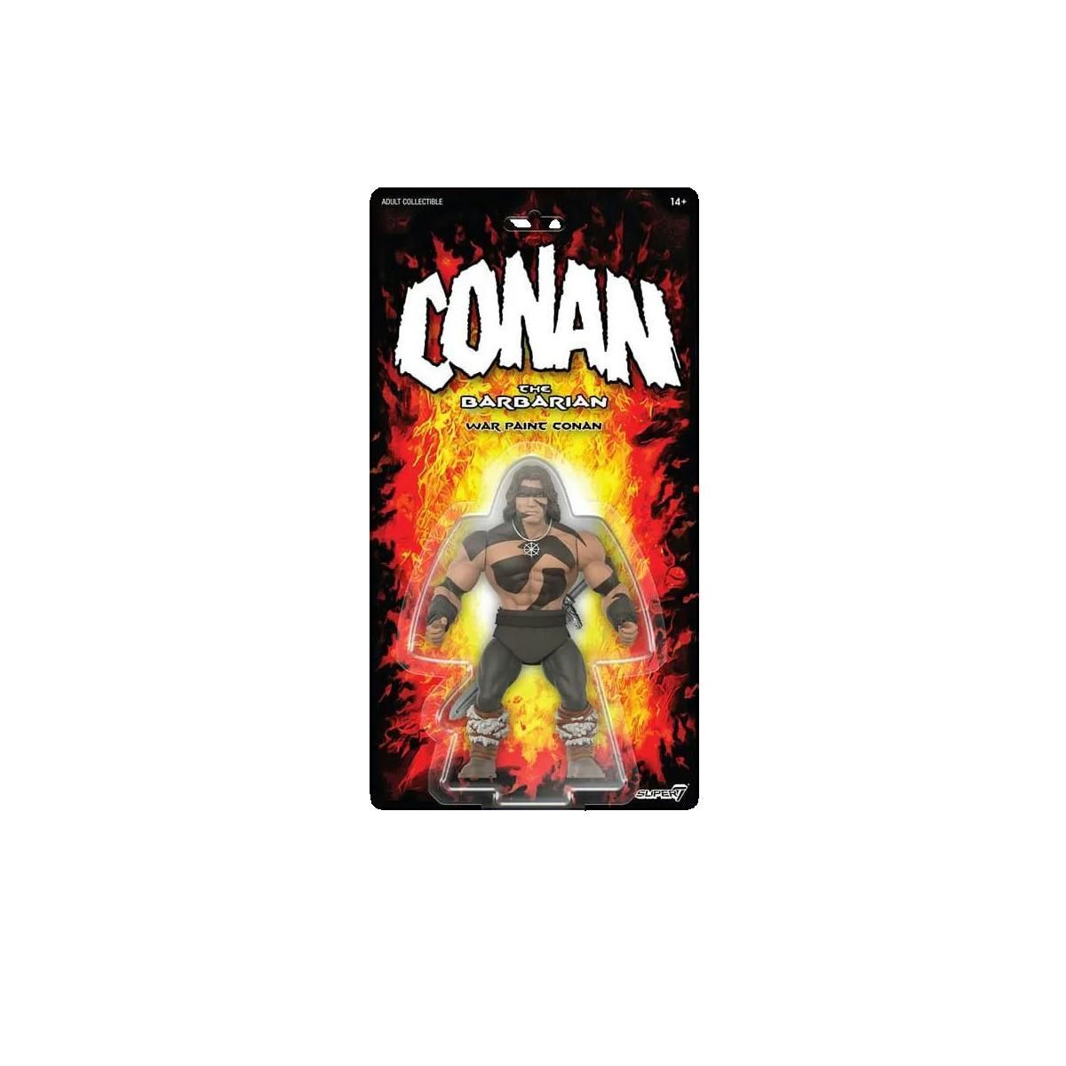 Figurine Super7 Conan le Barbare multicolore articulée