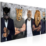 Paris Prix Tableau Imprimé  Different Faces Wide. Coloris disponibles : Multicolore