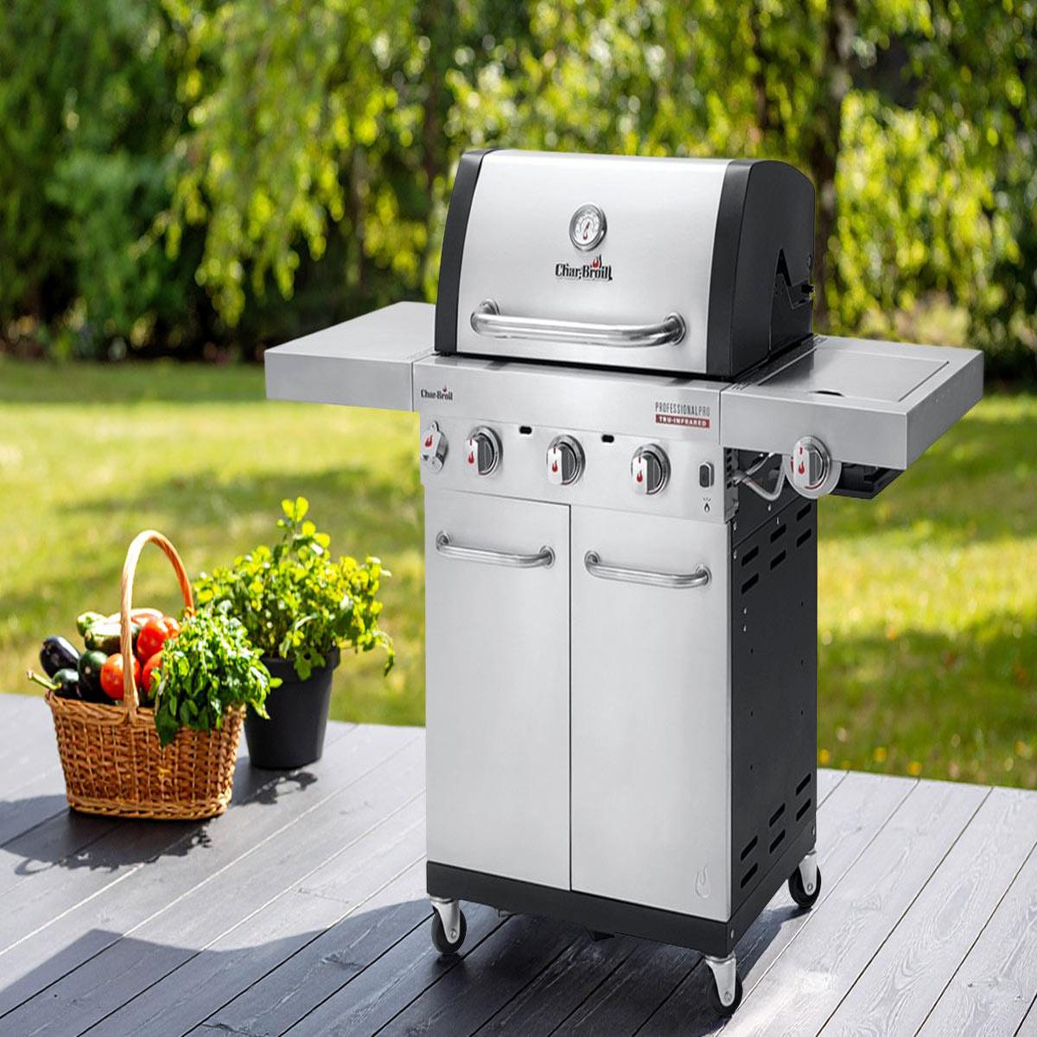 Voir la diapositive 3 : CHAR-BROIL Barbecue à gaz professional pro s 3 - char-broil