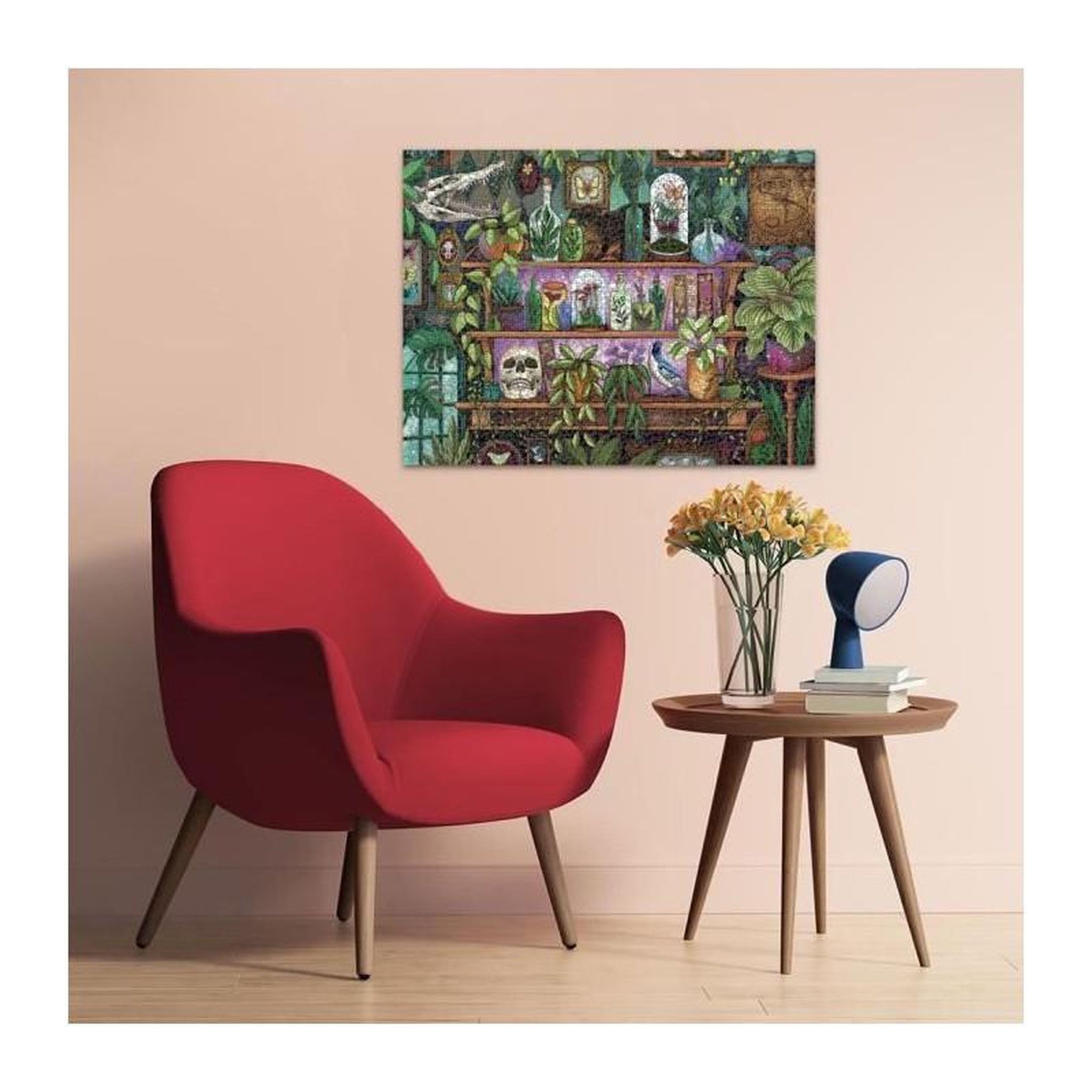 Voir la diapositive 3 : RAVENSBURGER Puzzle 2000 pièces - Bibelots et objets de sorcière, Plantes - Premium - Dès 14 ans