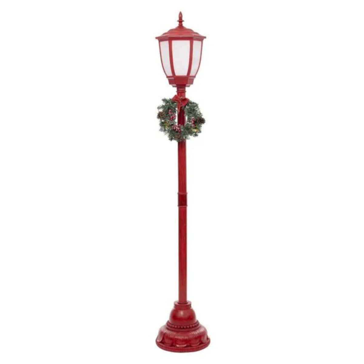 FEERIC LIGHT & CHRISTMAS Décoration Lumineuse Intérieur  Lanterne  184cm Rouge