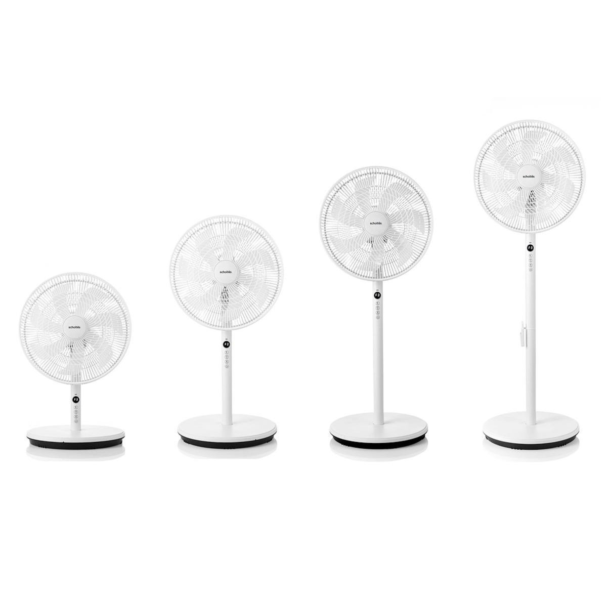 Scholtes Ventilateur sur pied 35cm 45w blanc - SCUS500DT
