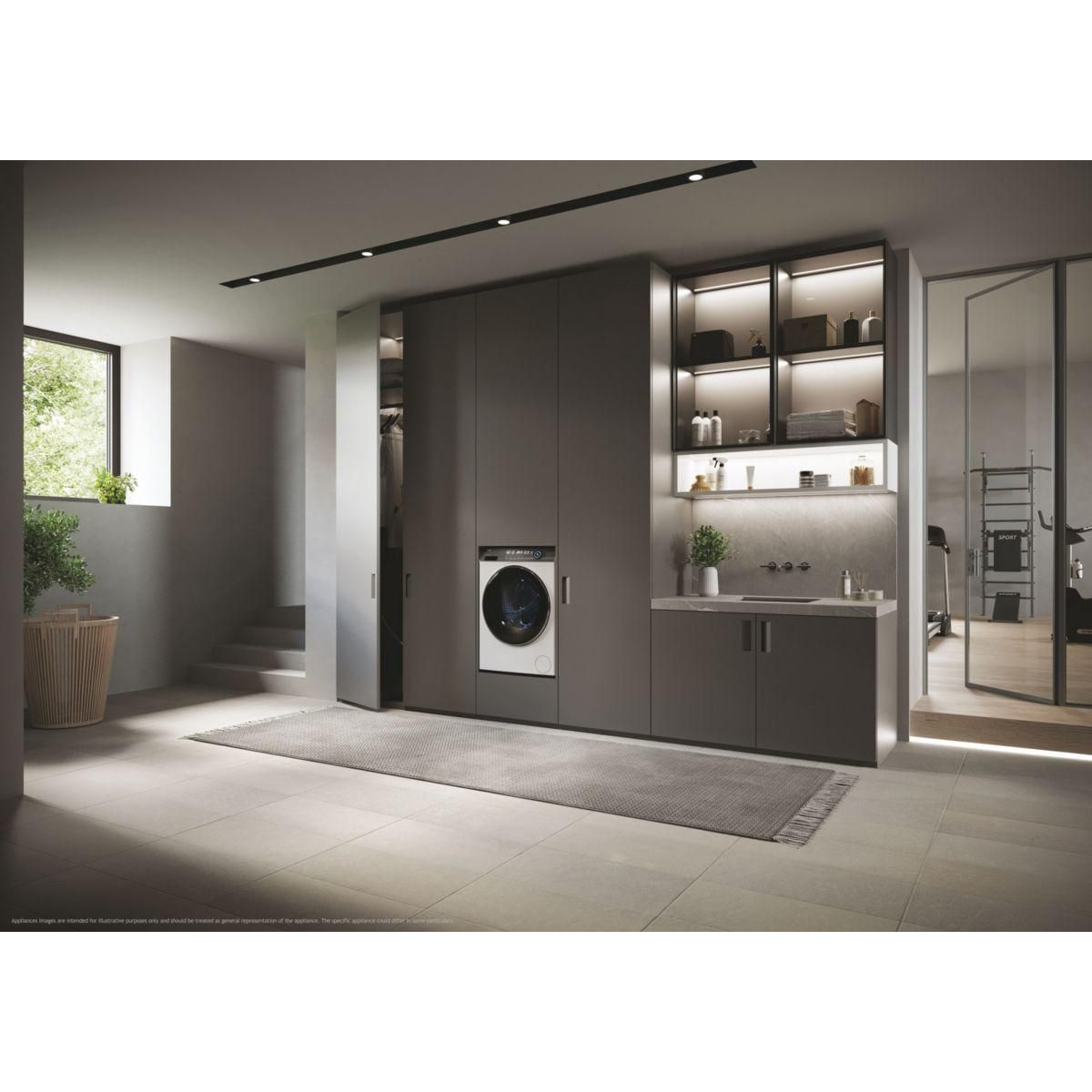 HAIER Lave linge hublot HW100GBD14979UFR SERIE 7 PLUS