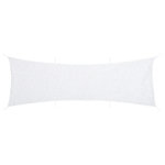 VIDAXL Filet de camouflage avec sac de rangement 613x138 cm blanc