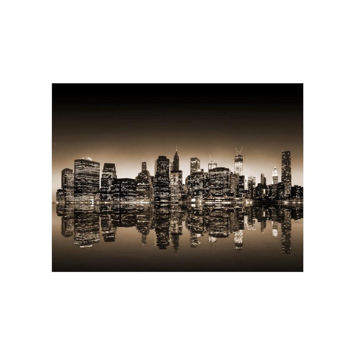 Paris Prix Papier Peint  New York Sépia