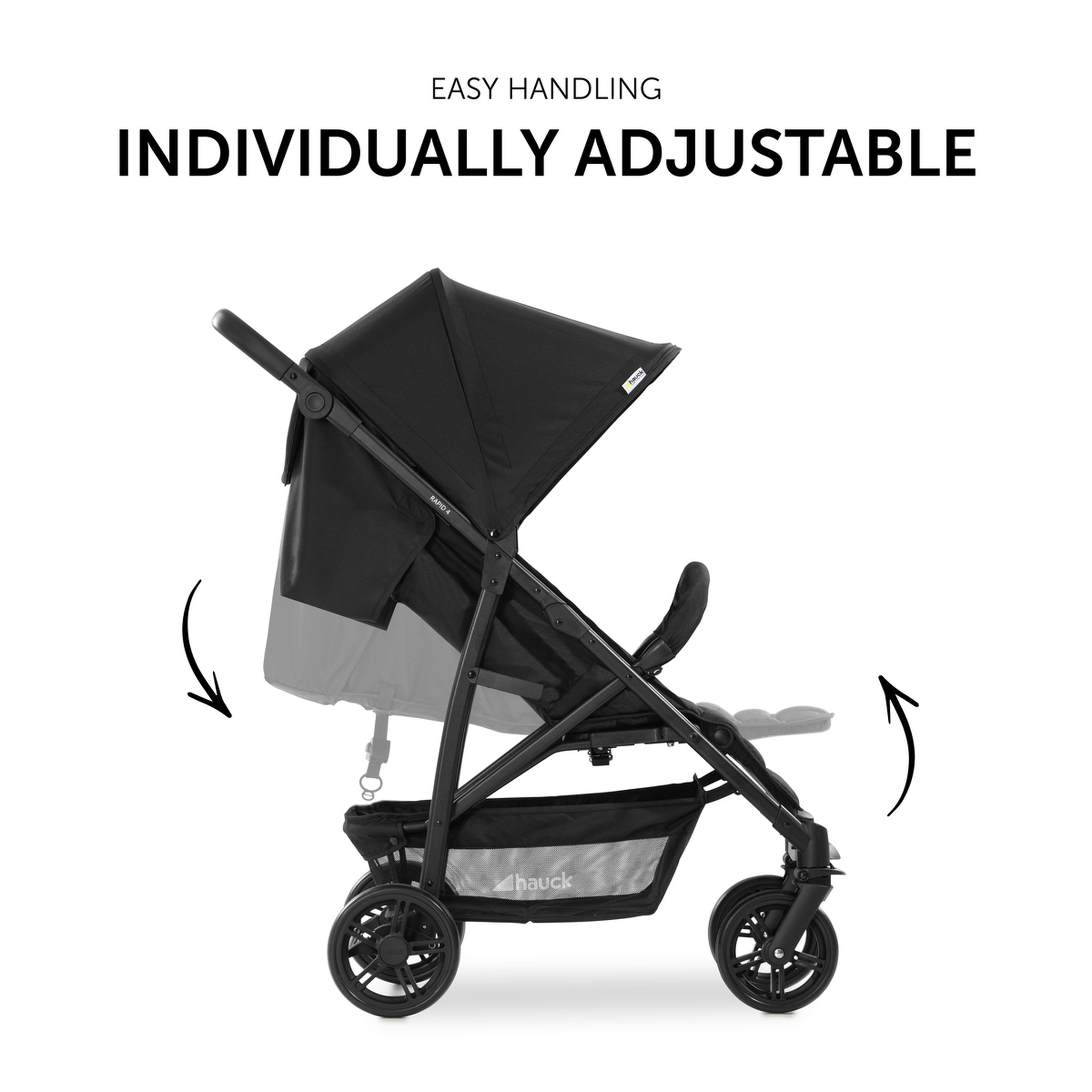 Voir la diapositive 7 : HAUCK Poussette citadine Rapid 4