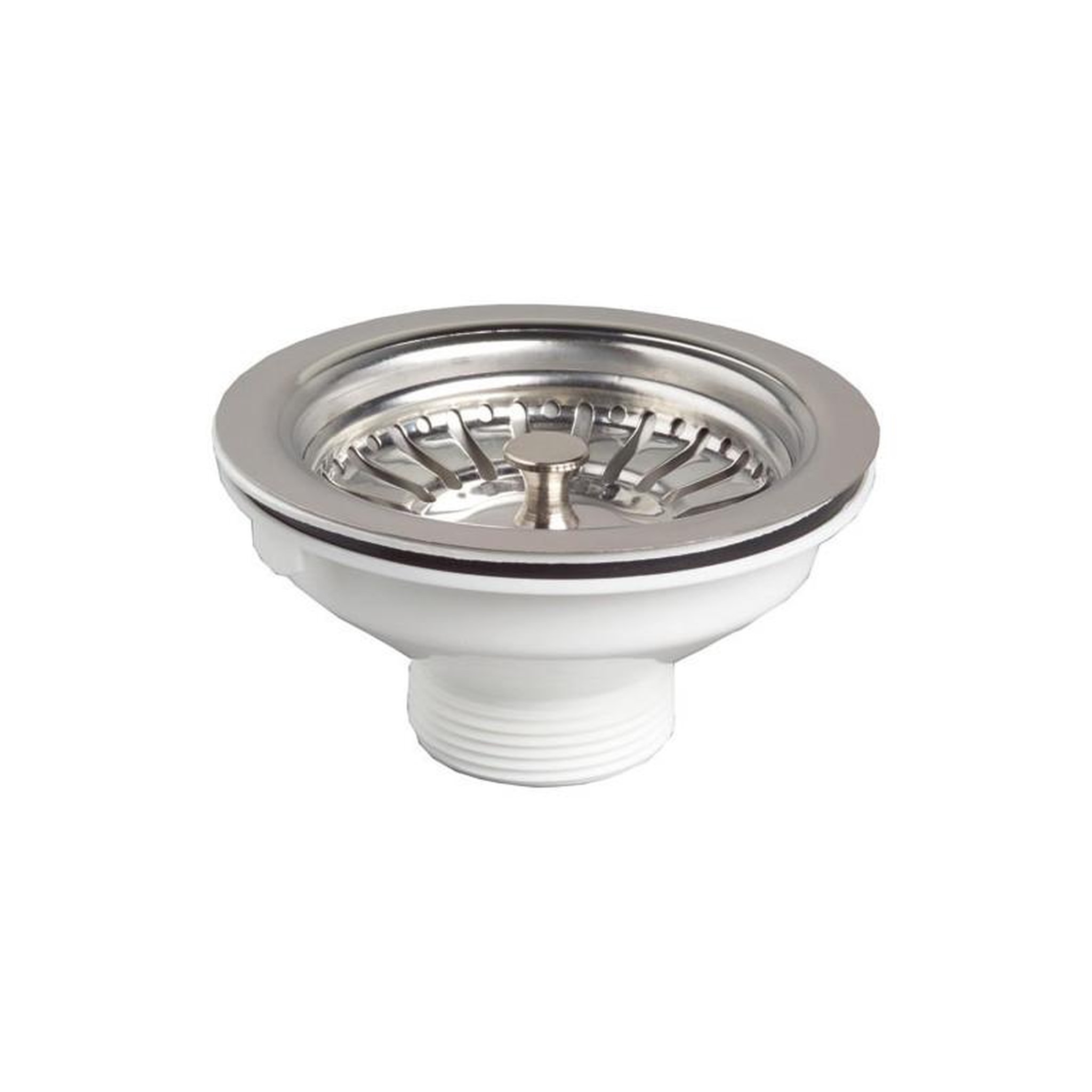 Wirquin BONDE EVIER INOX AVEC PANIER 90MM WIRQUIN - 30723118