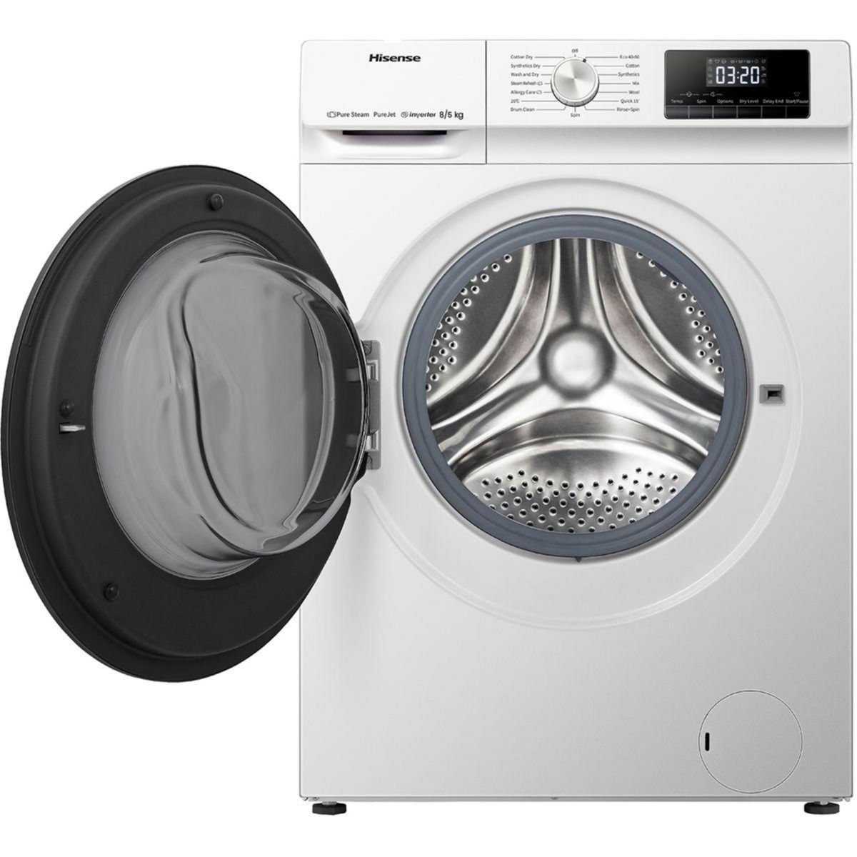 Hisense Lave linge séchant hublot WDQA8014EVJM