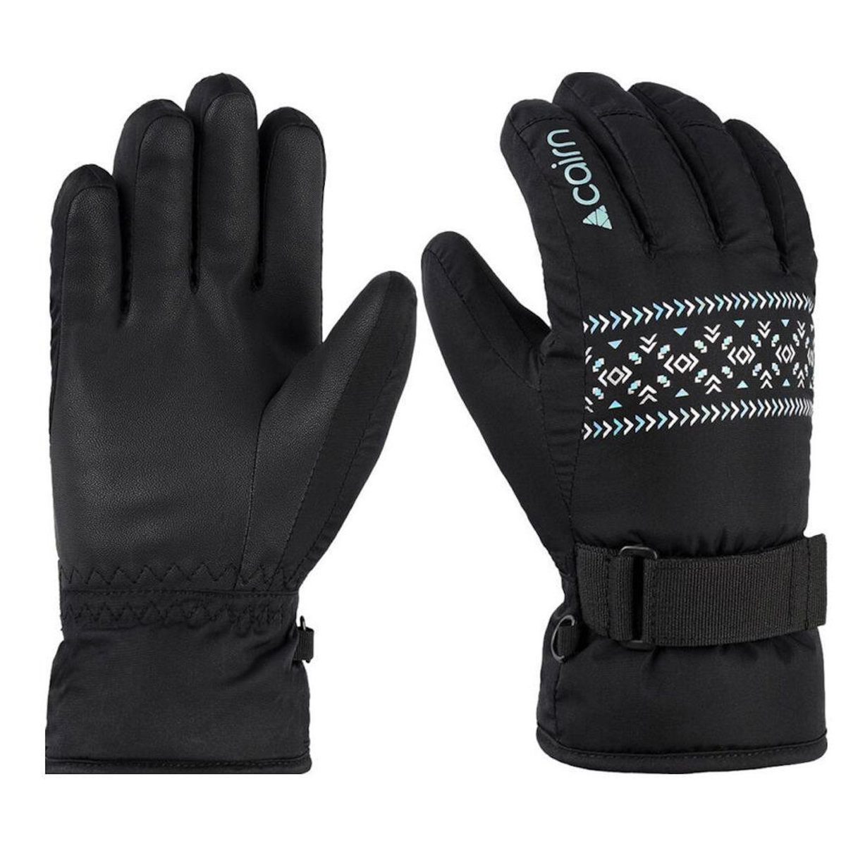 CAIRN Gants Noir/Bleu Garçon/Fille Cairn Madison