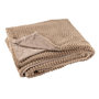 Voir la diapositive 1 : Paris Prix Plaid Uni  Winter  130x180cm Taupe