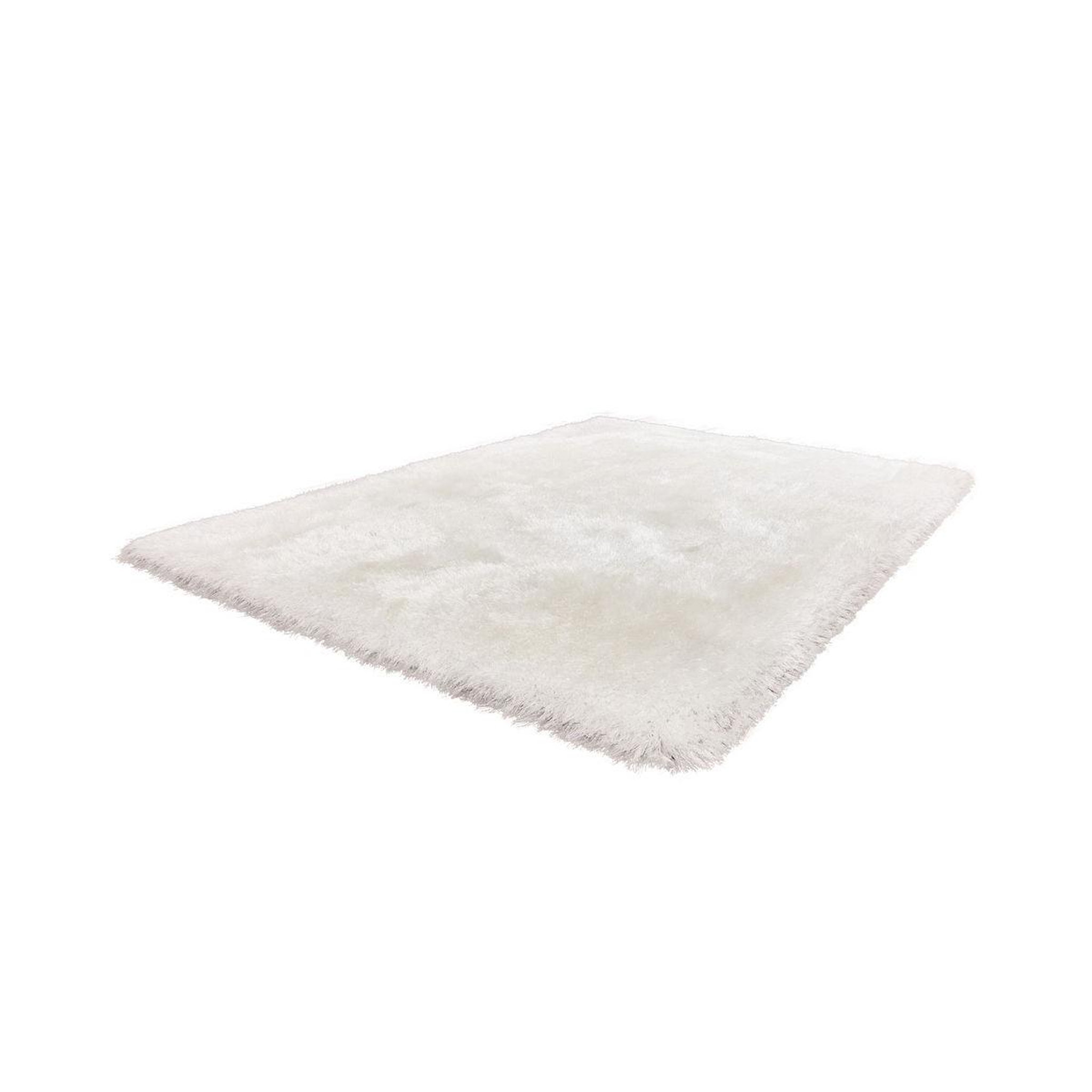 Voir la diapositive 4 : Paris Prix Tapis Shaggy Fait Main  Cosy  Blanc