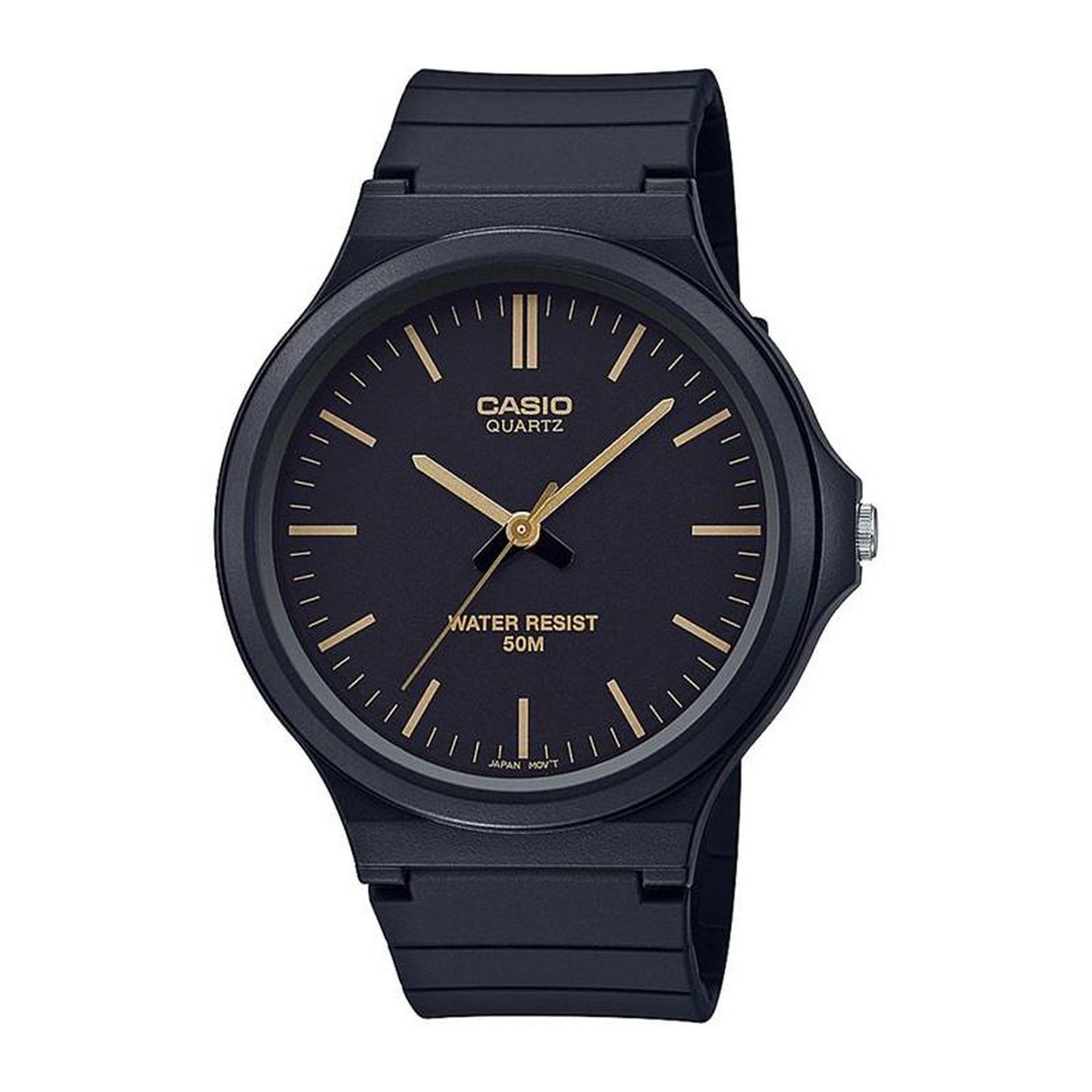 Voir la diapositive 3 : CASIO Montre - CASIO - MW-240-1E2VEF - Noir - Résine - Étanchéité 5 bars