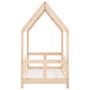 Voir la diapositive 5 : VIDAXL Cadre de lit pour enfant 70x140 cm bois de pin massif