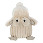 Paris Prix Statuette Déco Hibou  Charley  26cm Beige