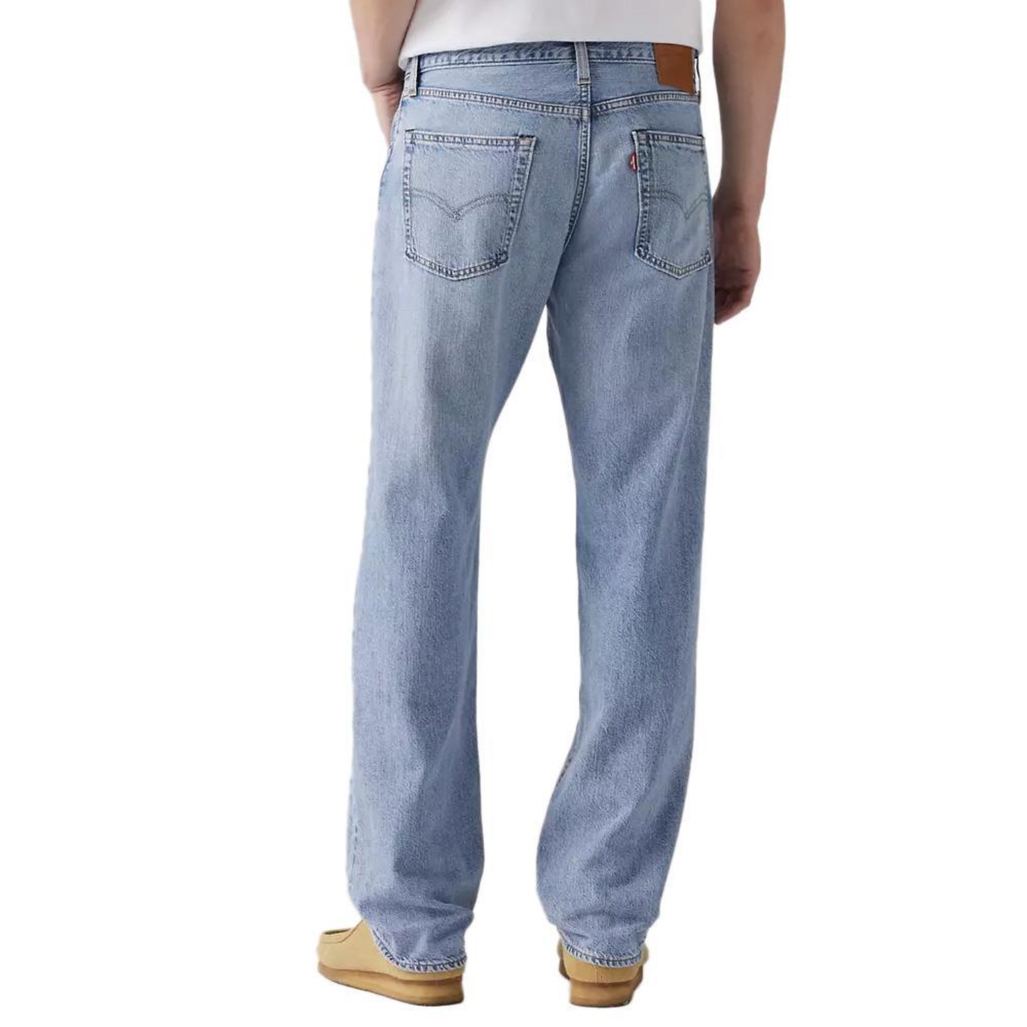 Voir la diapositive 2 : Levi's Jean 555  Délavé Homme Levi's Relaxed Straight 000LO