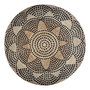 Voir la diapositive 1 : ATMOSPHERA Tapis rond en jute 120 cm Living pois
