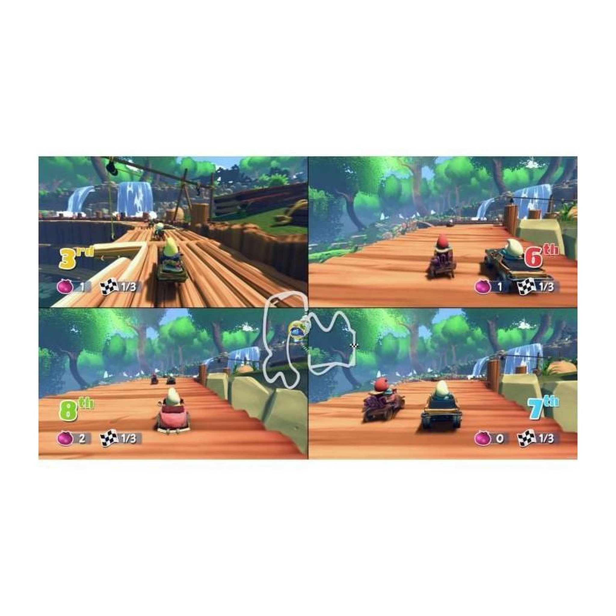 Voir la diapositive 5 : MICROIDS Jeu vidéo - Microids - La Schtroumpfissime Collection - PS5 - 3 jeux en 1 - Aventure et karting