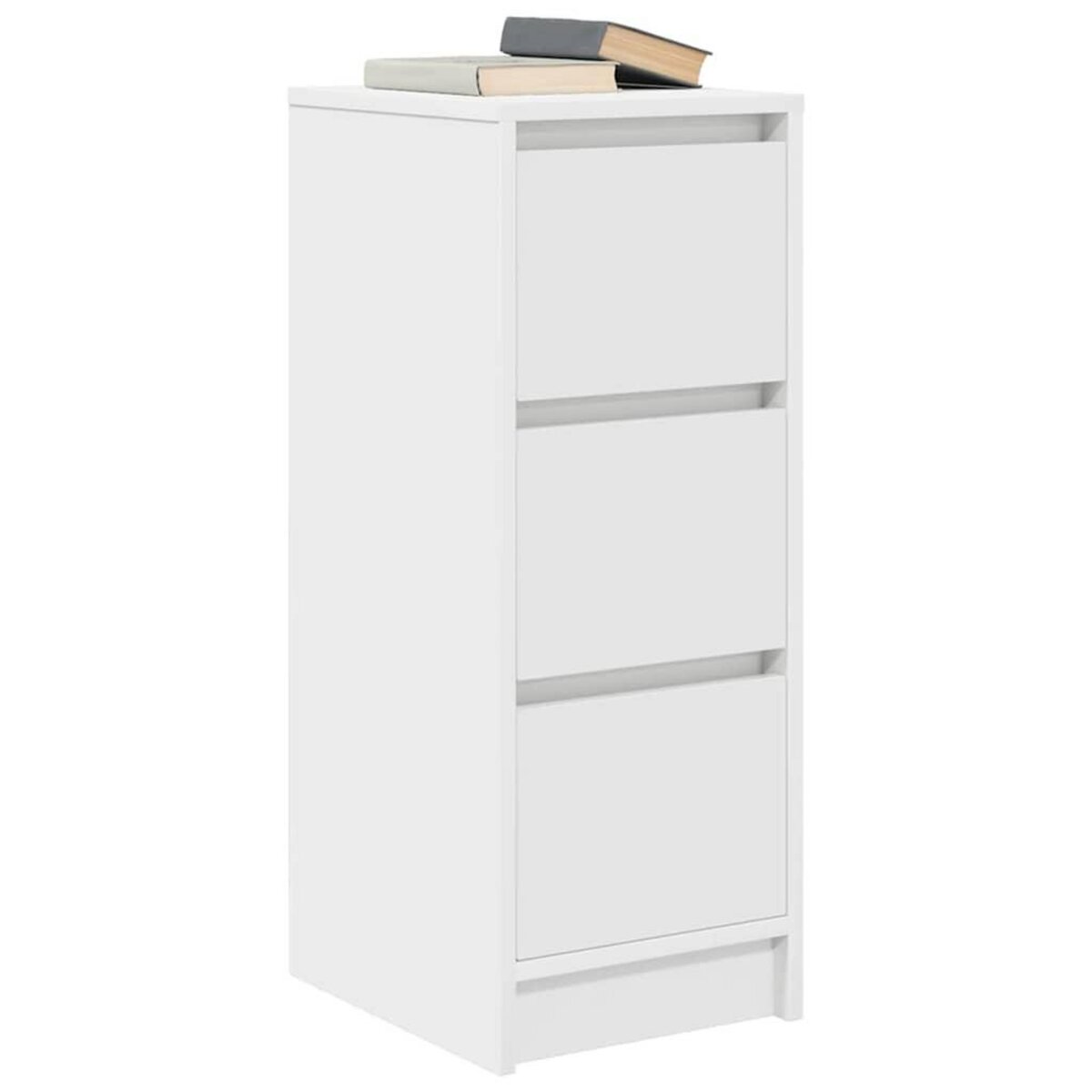 VIDAXL Buffet blanc 29,5x34x76 cm bois d'ingenierie