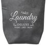 Voir la diapositive 2 : Paris Prix Panier à Linge en Velours  Trio  60cm Gris