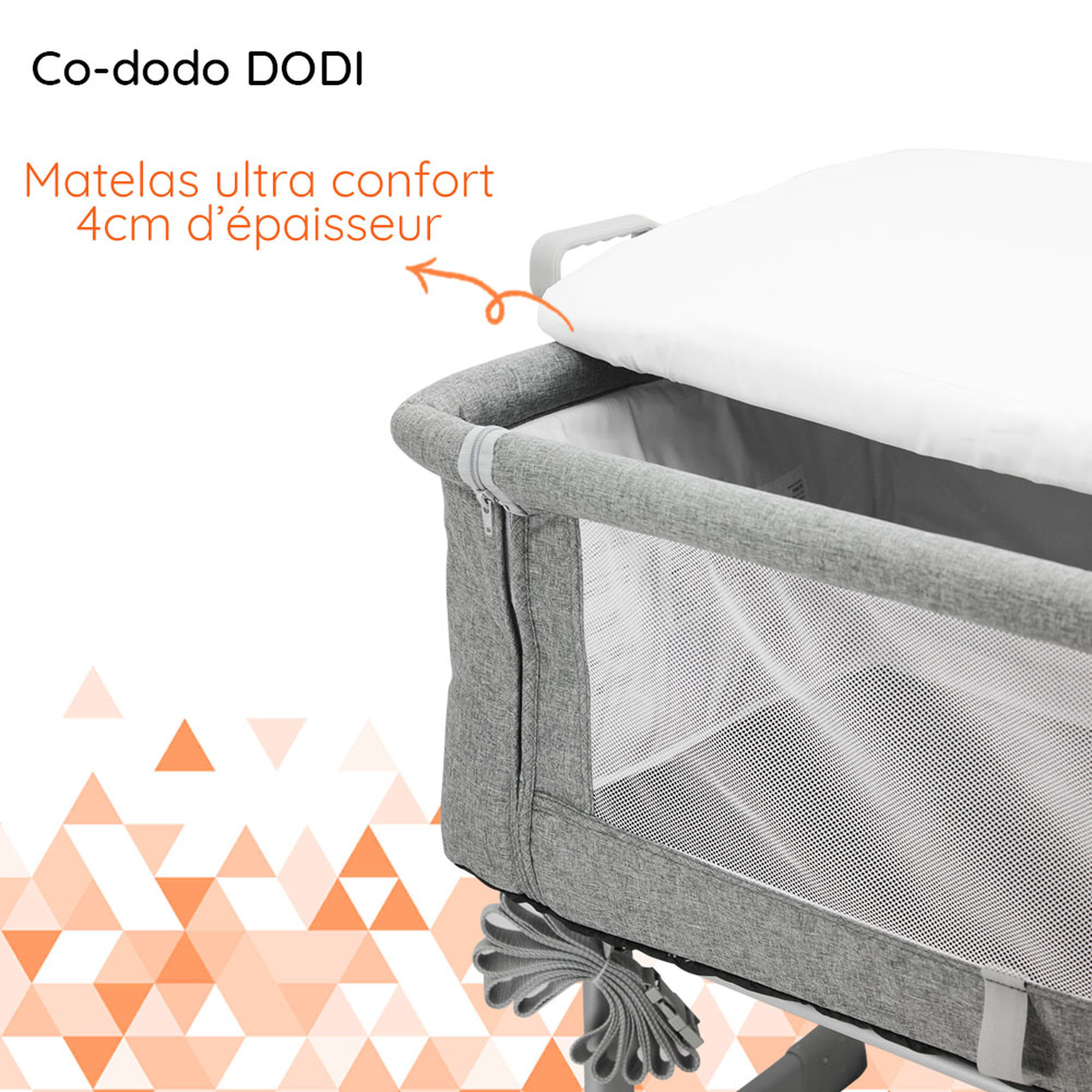 Voir la diapositive 4 : NANIA Cododo Dodi  Lit appoint 2 en 1 