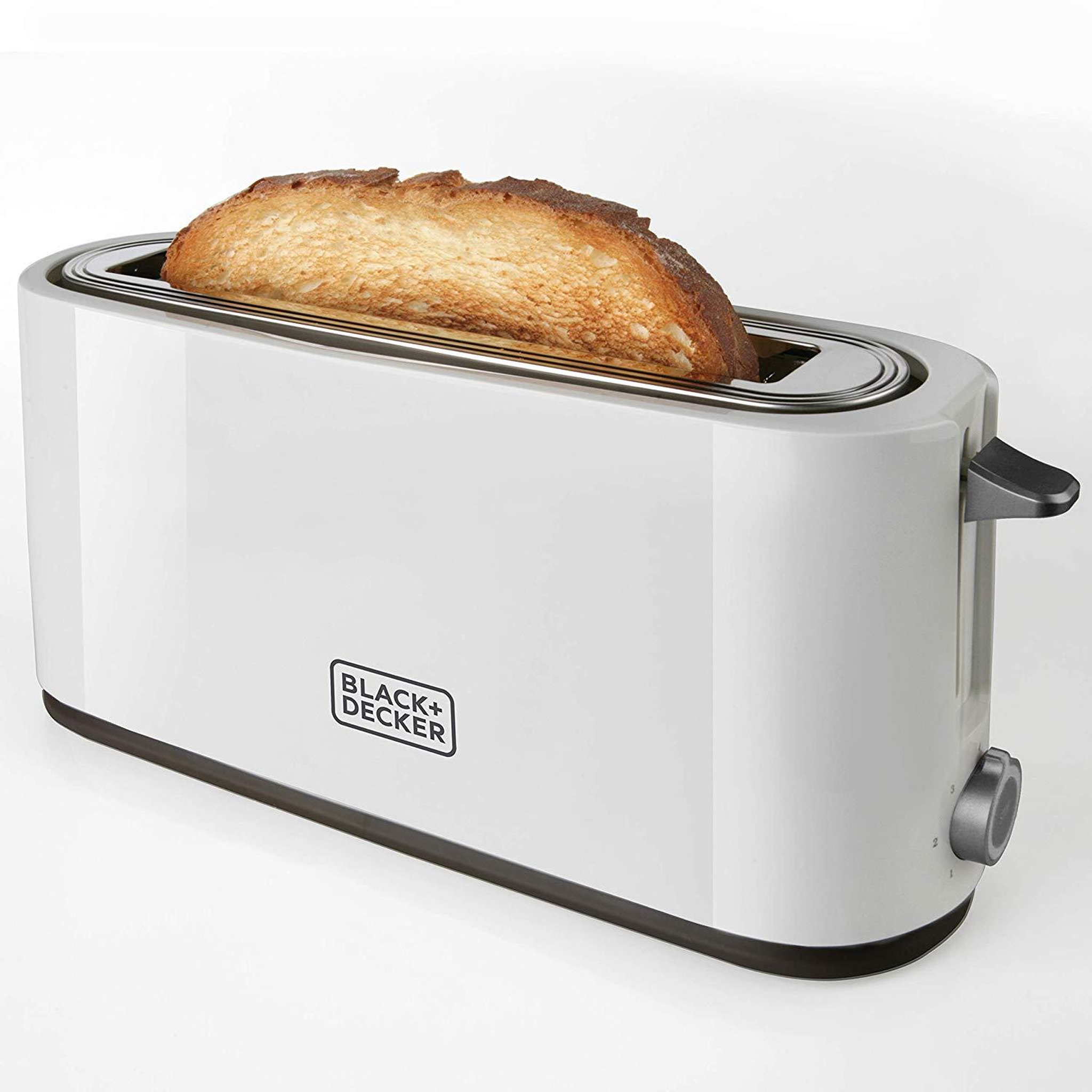Black et Decker Grille-pain 1 fente 1000w blanc - BXTO1001E