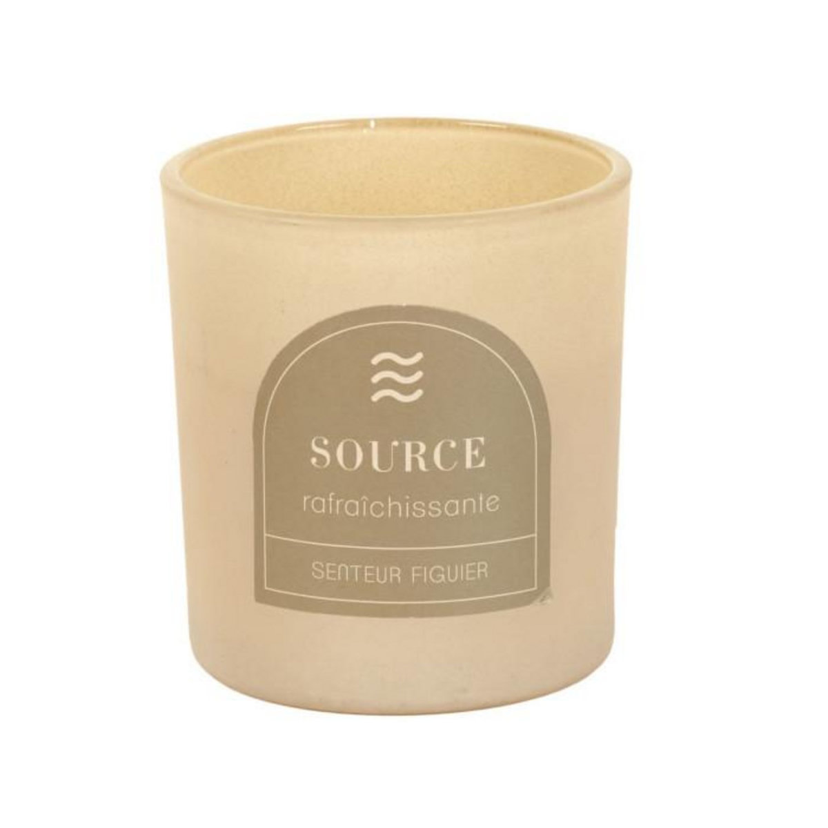 Paris Prix Coffret 4 Bougies Parfumées  Élements  8cm Beige