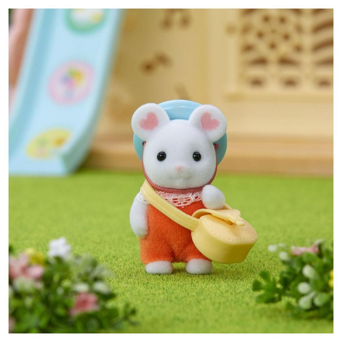 Sylvanian Families 5408 - Le bébé souris marshmallow