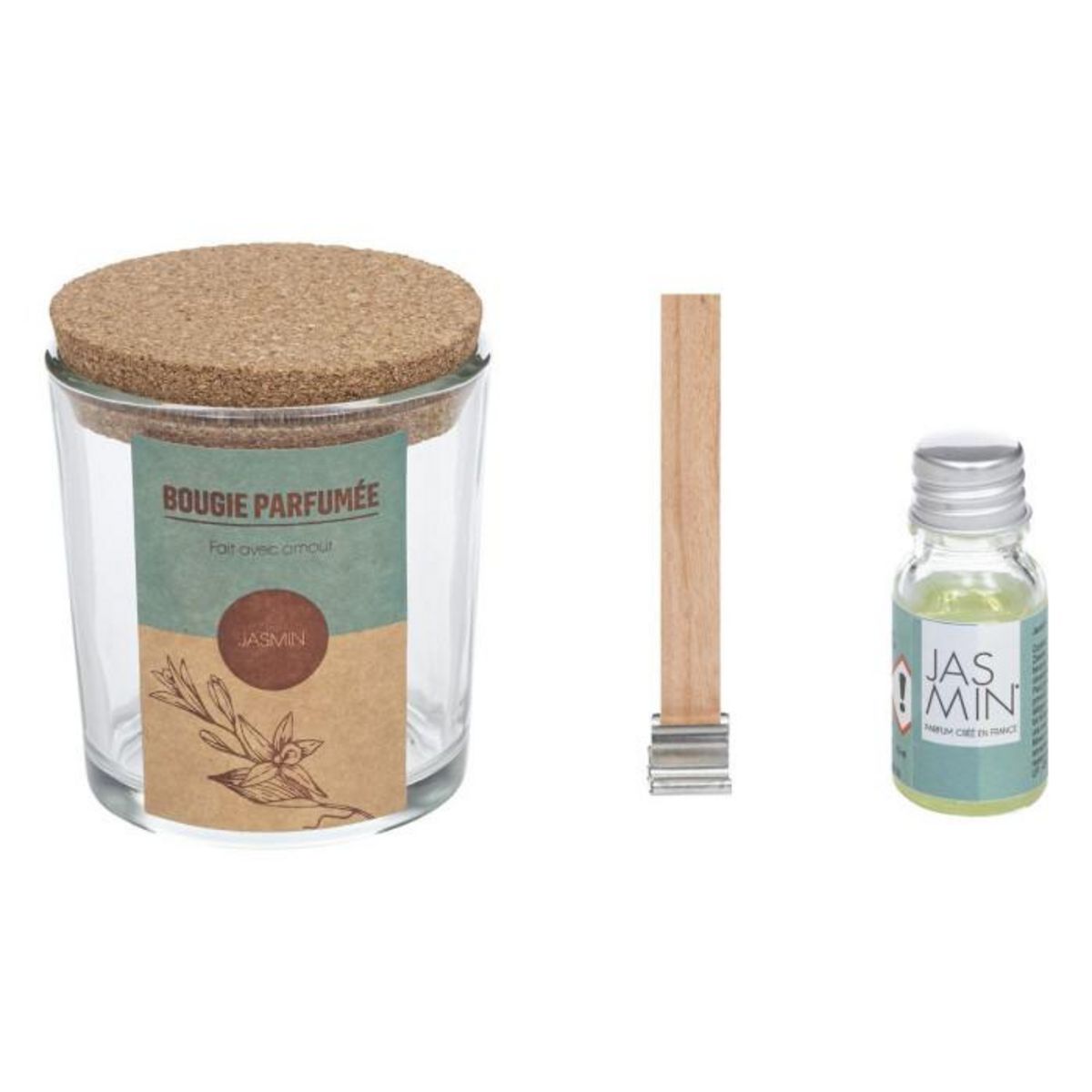 Paris Prix Kit de Fabrication de Bougies  DIY  23cm Beige