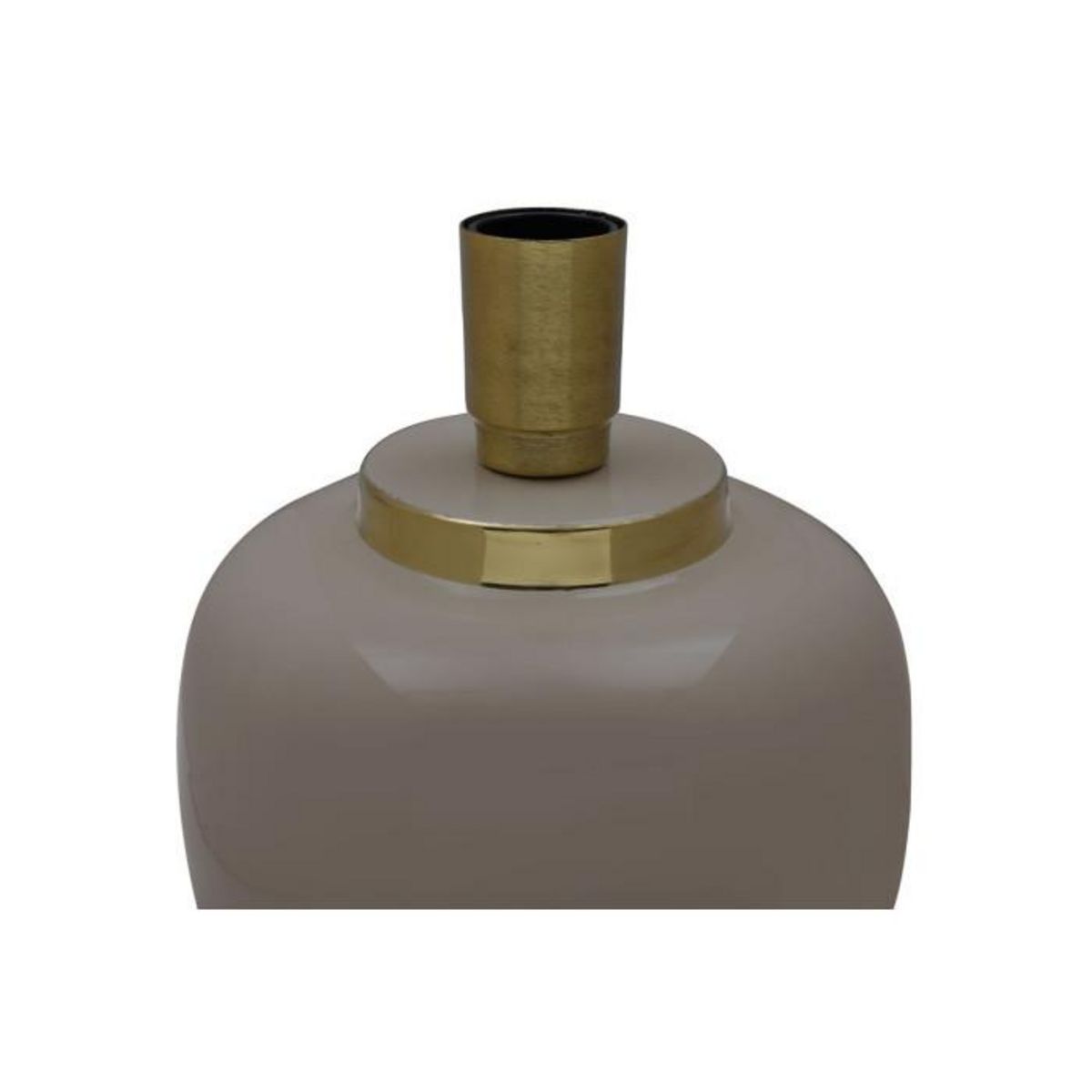 Paris Prix Lampe à Poser Design  Sculpa  25cm Gris & Or