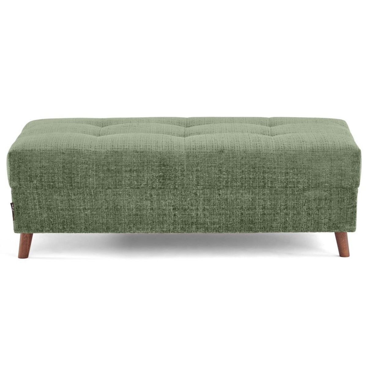 LISA DESIGN Rune - pouf en velours texturé