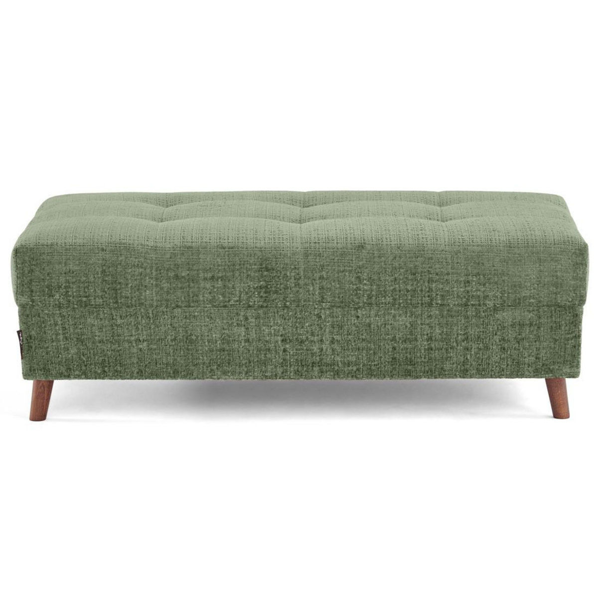 LISA DESIGN Rune - pouf en velours texturé