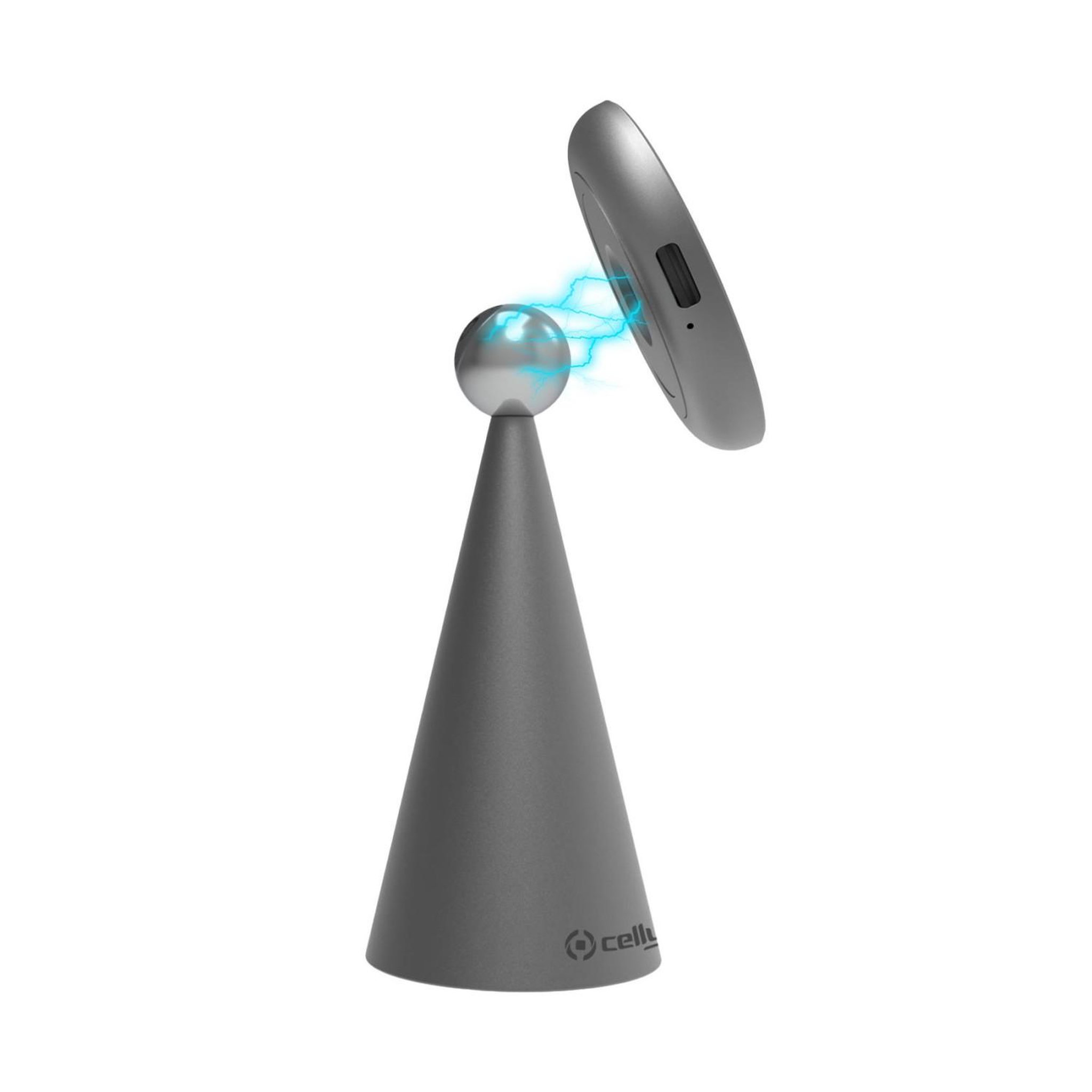 Voir la diapositive 2 : CELLY Celly MAGSTANDCHARGE chargeur d'appareils mobiles Smartphone Argent USB Recharge sans fil Intérieure