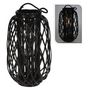 Voir la diapositive 2 : H&S Collection H&S Collection Lanterne Roseau 50x28 cm Noir