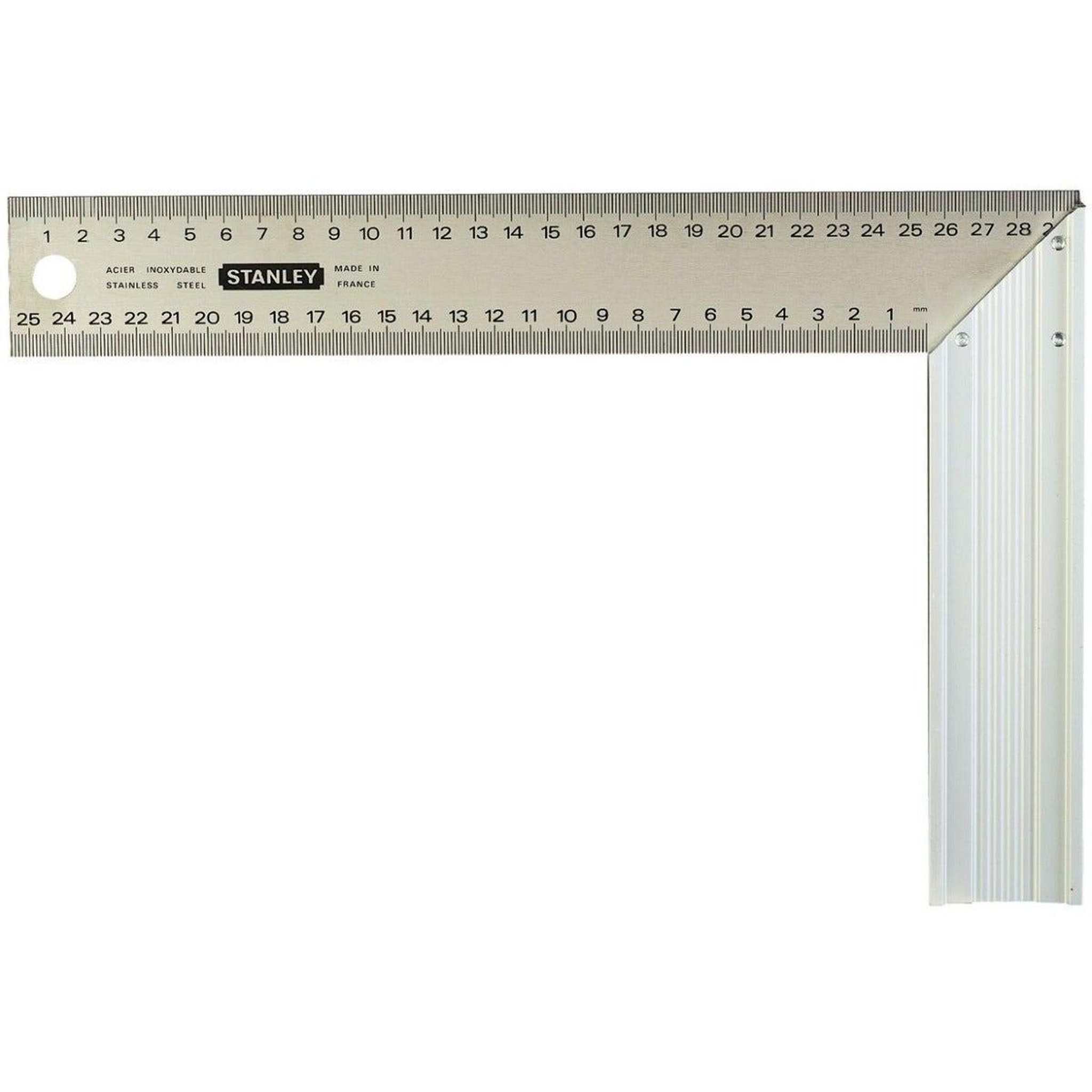 Stanley Équerre de menuisier inox 250mm
