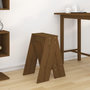 Voir la diapositive 3 : VIDAXL Tabourets lot de 2 marron miel 40x40x60 cm bois massif de pin