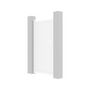 Voir la diapositive 4 : Habitat et Jardin Portillon aluminium  Lola  - 101.2 x 180.9 cm - Blanc