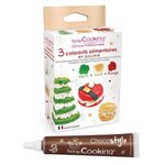 Scrapcooking - Colorant Poudre Vert Sapin 5 g - Les Secrets du Chef