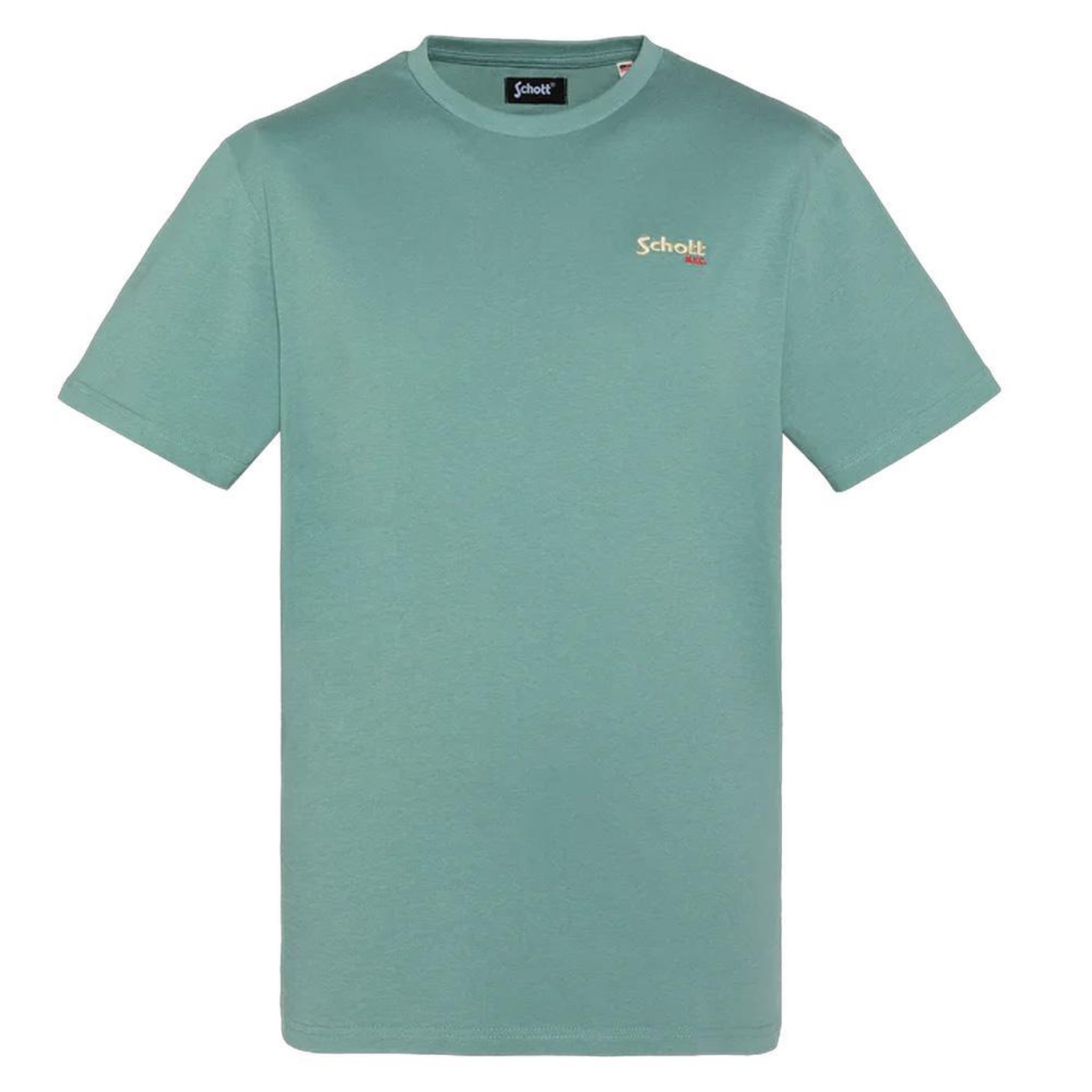 Voir la diapositive 1 : Schott T-shirt Vert Homme Schott EMBE