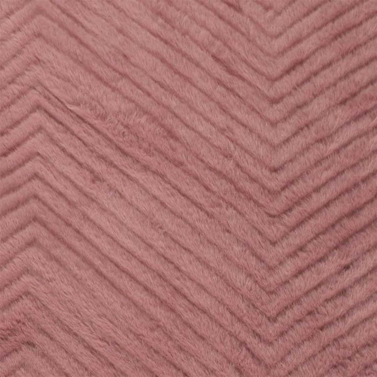 Paris Prix Plaid Velours Imitation Fourrure  Sherpa  140x200cm Rose
