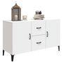 Voir la diapositive 4 : VIDAXL Buffet blanc 100x36x60 cm bois d'ingenierie