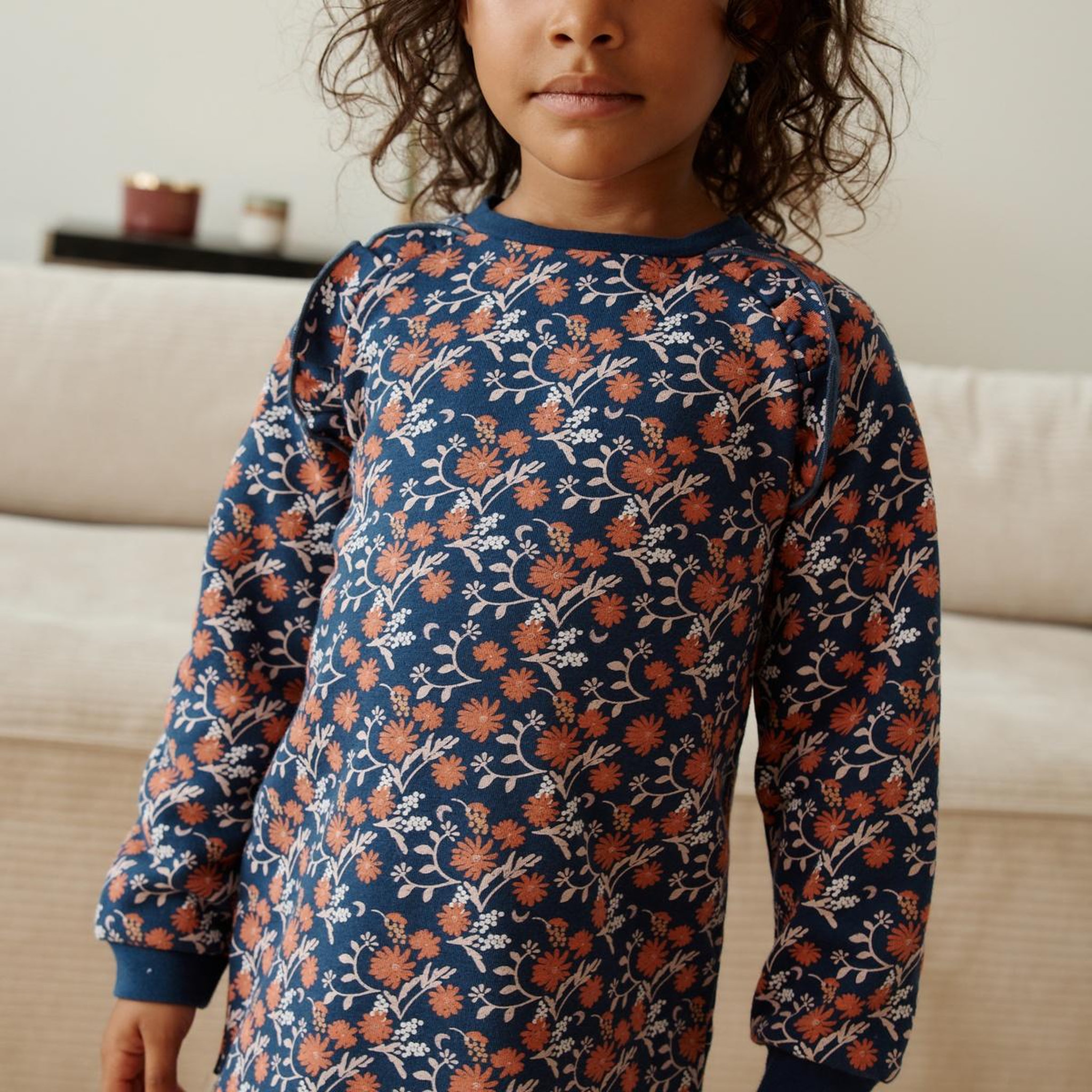 Voir la diapositive 5 : PETIT BEGUIN Robe enfant en molleton ollie