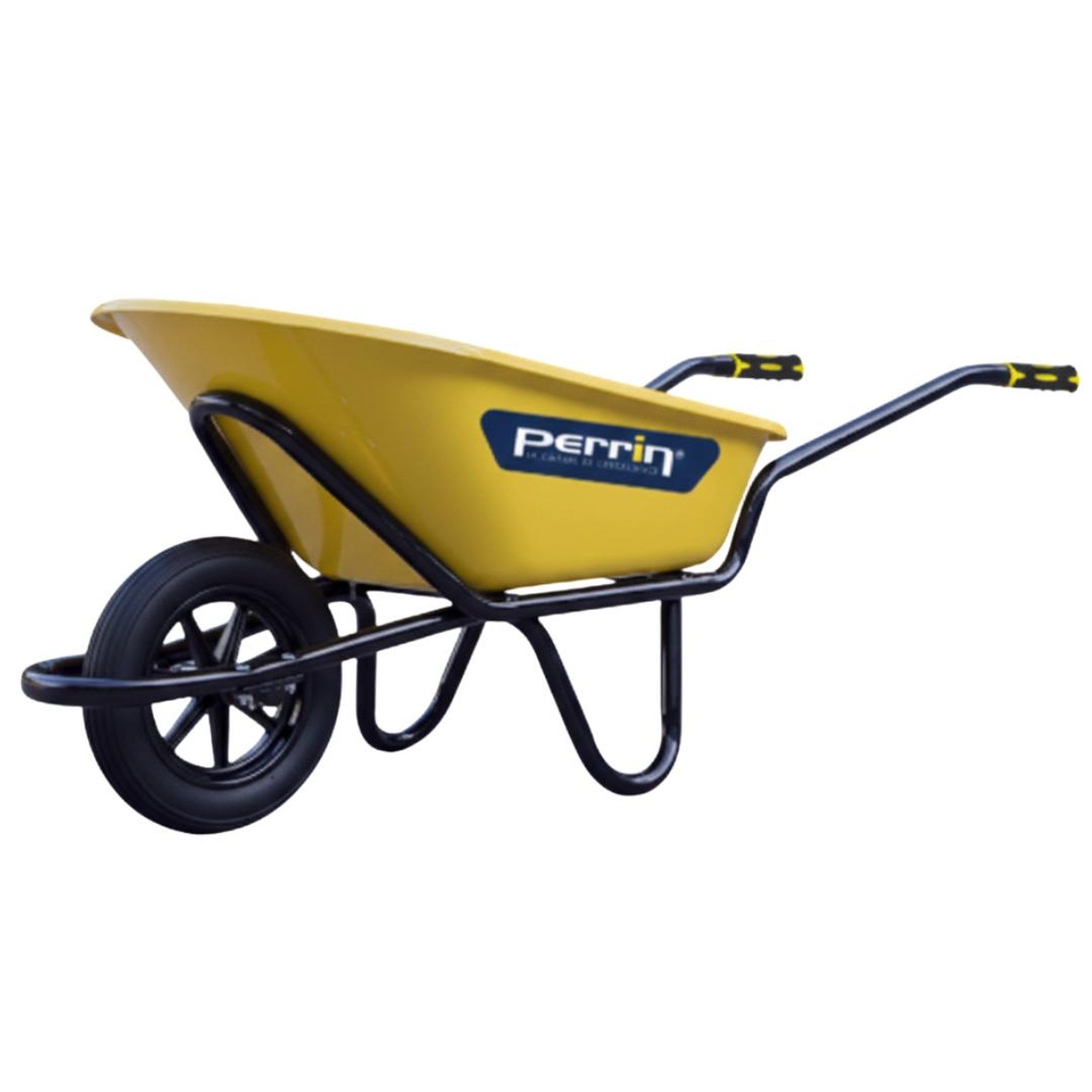 OUTILS PERRIN Brouette roue gonflée charge 320 kg - châssis double renforcé