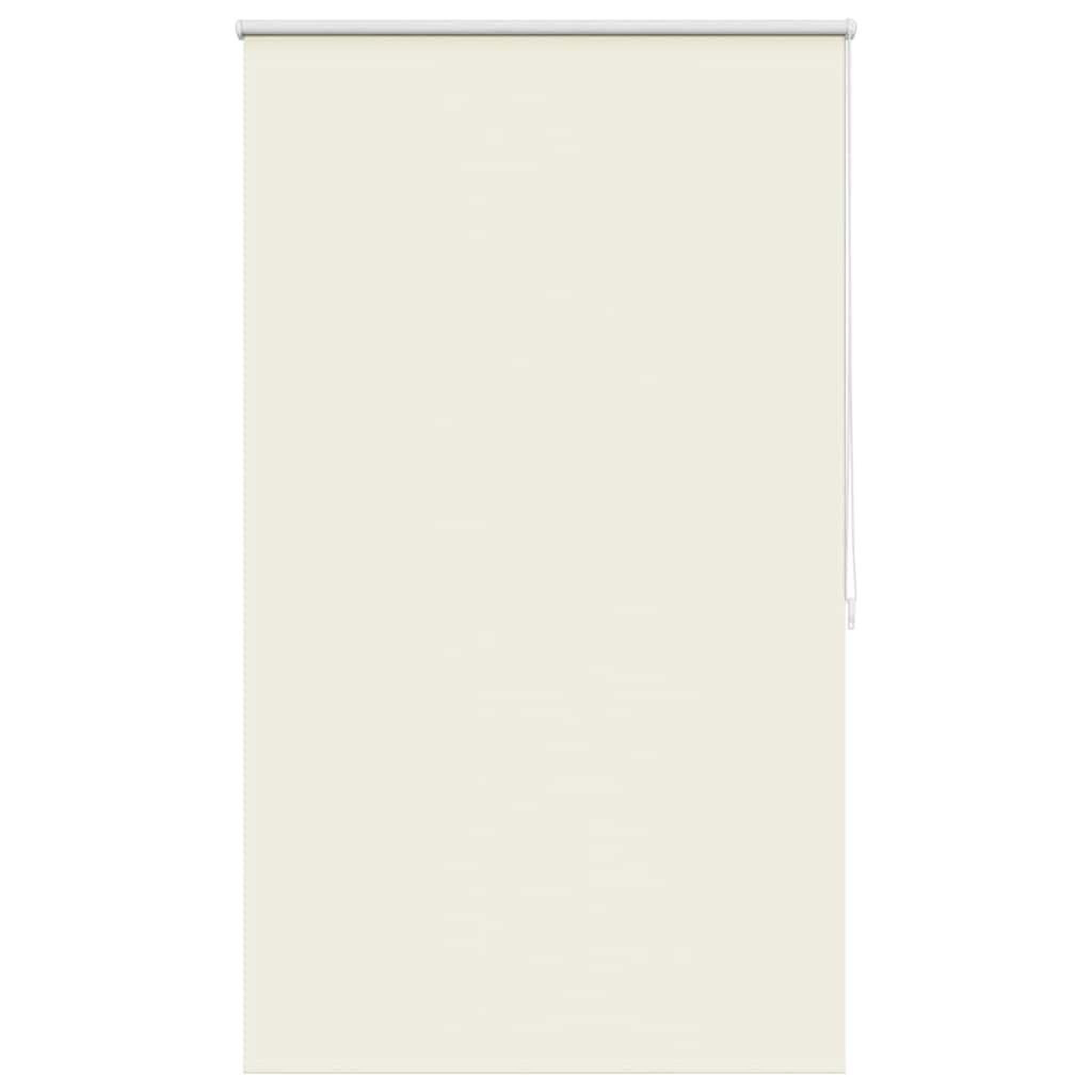 VIDAXL Store enrouleur occultant 124,4 x 175 cm, largeur du tissu 120 cm, blanc casse