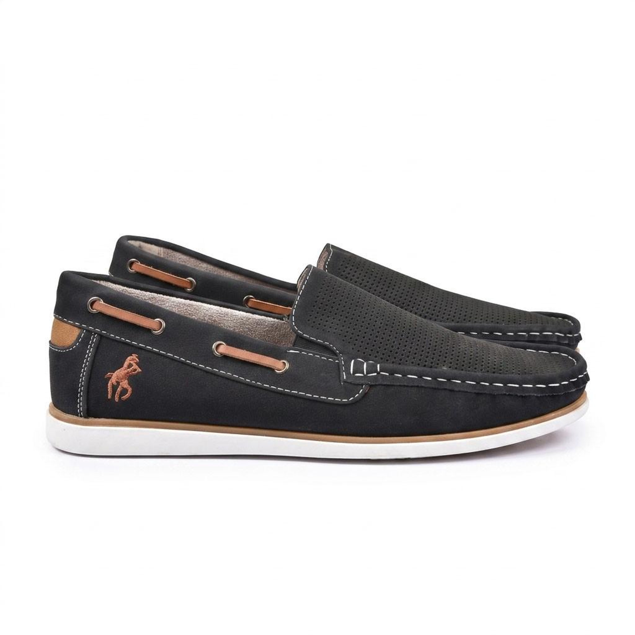 Voir la diapositive 3 : OZABI OZABI Mocassins homme respirants perforés confort été 39-45