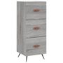 Voir la diapositive 2 : VIDAXL Buffet Sonoma gris 34,5x34x90 cm Bois d'ingenierie