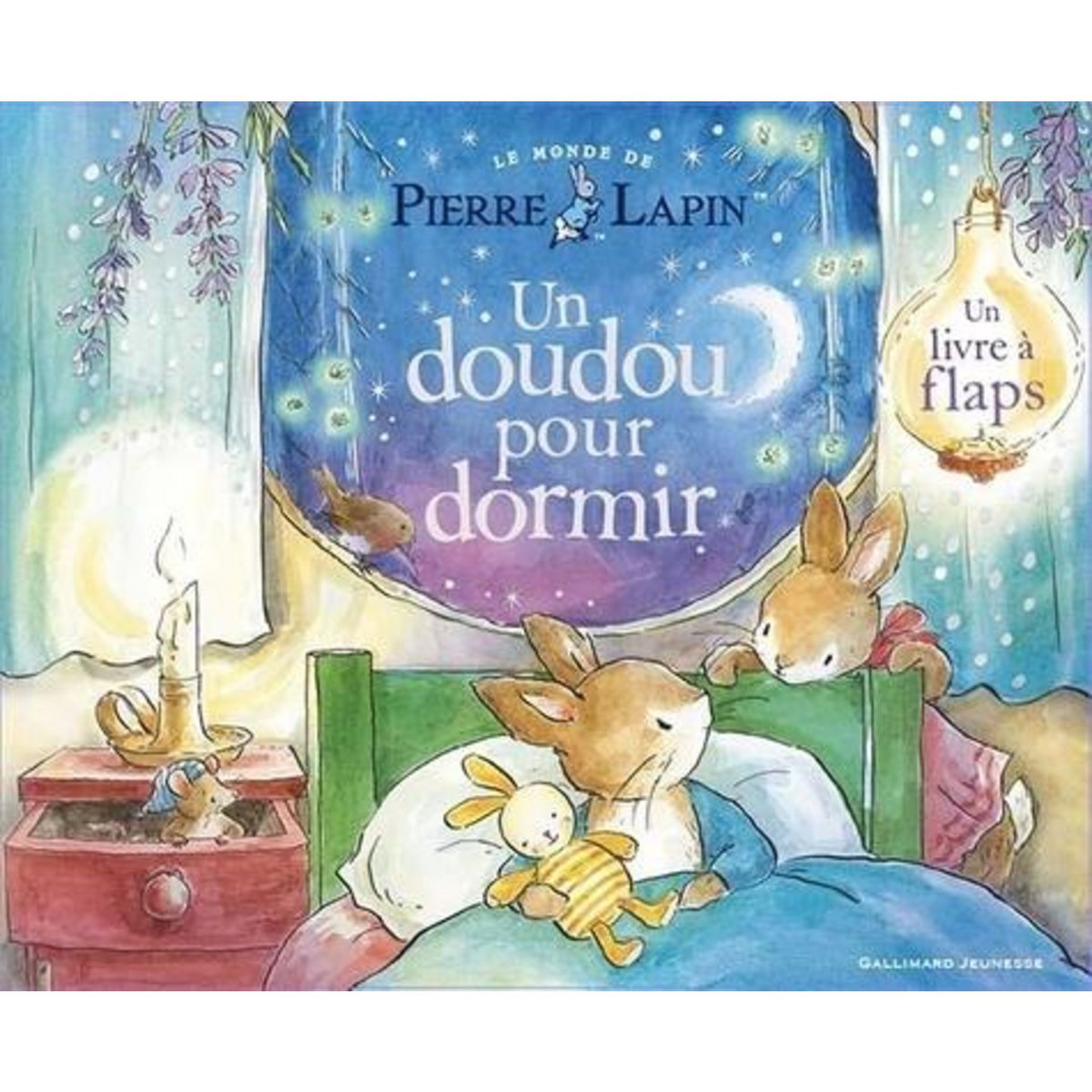 LE MONDE DE PIERRE LAPIN : UN DOUDOU POUR DORMIR. UN LIVRE A FLAPS, Potter Beatrix